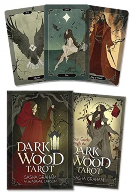 Book cover of: Dark Wood Tarot. By: Sasha Graham