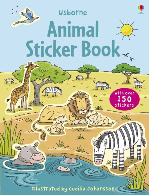 Book cover of: First Sticker Book Animals. By: Jessica Greenwell