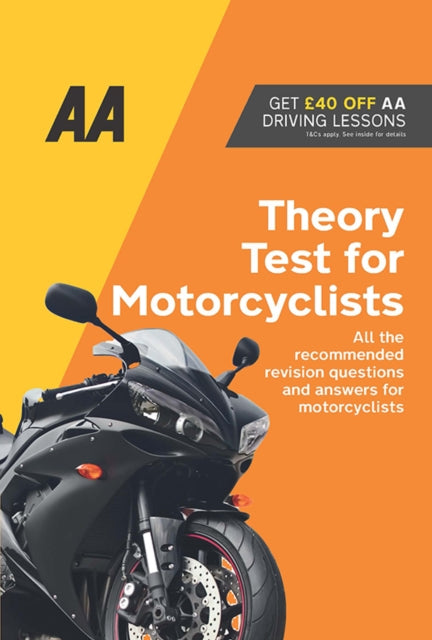 Book cover of: AA Theory Test for Motorcyclists