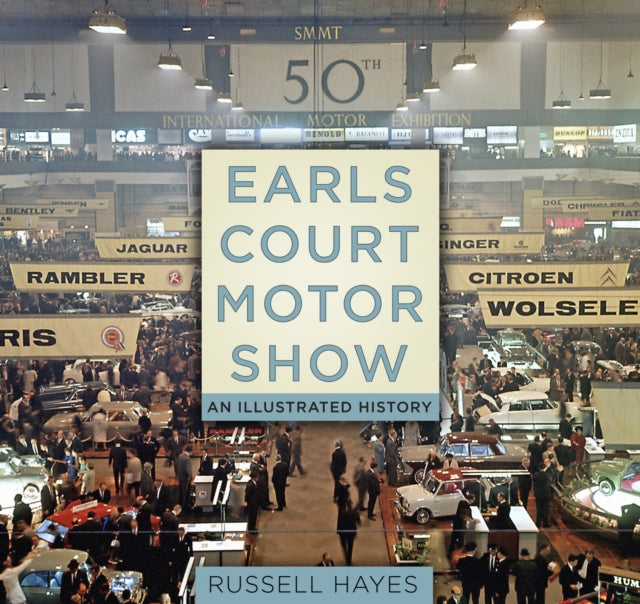 Book cover of: Earls Court Motor Show. By: Russell Hayes
