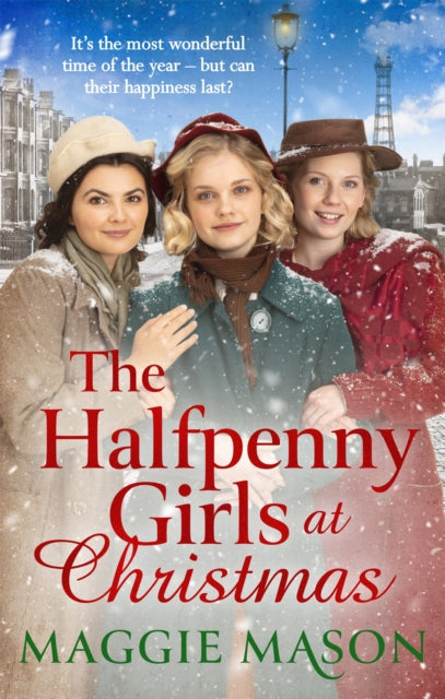 Book cover of: Halfpenny Girls at Christmas. By: Maggie Mason