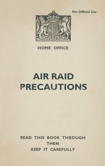 Book cover of: Air Raid Precautions. By: Campbell McCutcheon