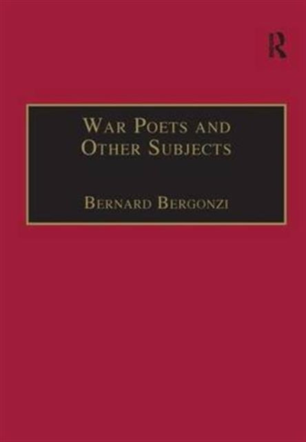 Book cover of: War Poets and Other Subjects