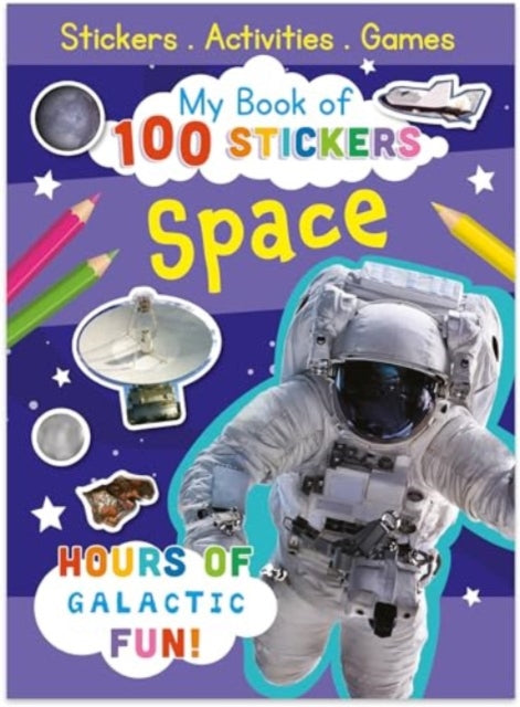 Book cover of: My Book of 100 Stickers: Space