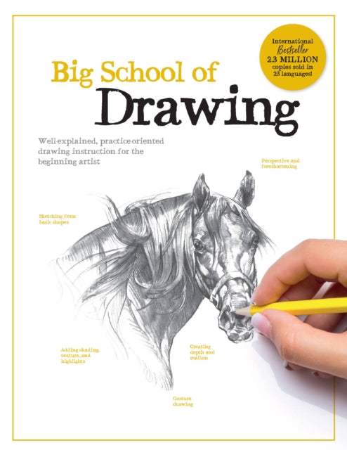 Book cover of: Big School of Drawing. By: Walter Foster Creative Team
