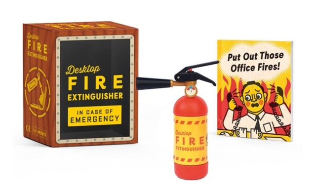 Book cover of: Desktop Fire Extinguisher. By: Sarah Royal