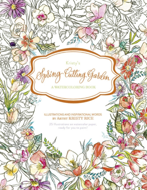 Book cover of: Kristy's Spring Cutting Garden. By: Kristy Rice