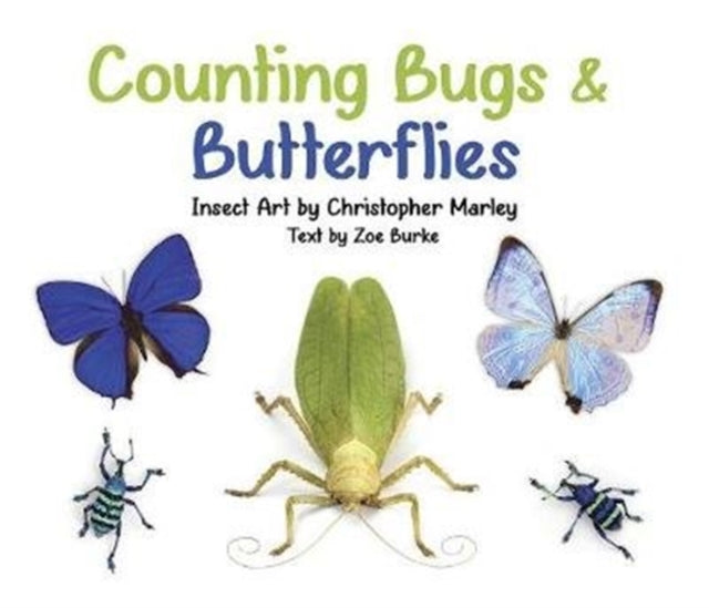 Book cover of: Counting Bugs & Butterflies Insect Art by Christopher Marley Board Book