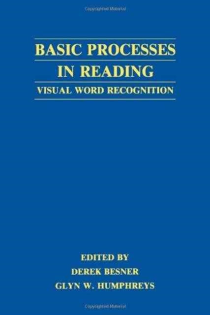Book cover of: Basic Processes in Reading