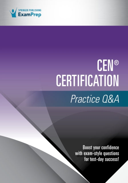 Book cover of: CEN® Certification Practice Q&A. By: Springer Publishing Company