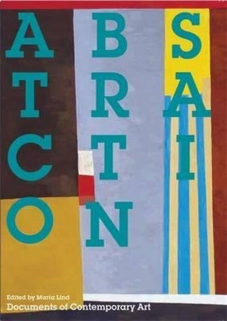 Book cover of: Abstraction. By: Maria Lind