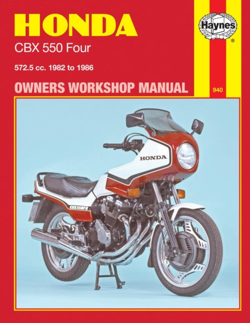 Book cover of: Honda CBX550 Four (82 - 86). By: Pete Shoemark