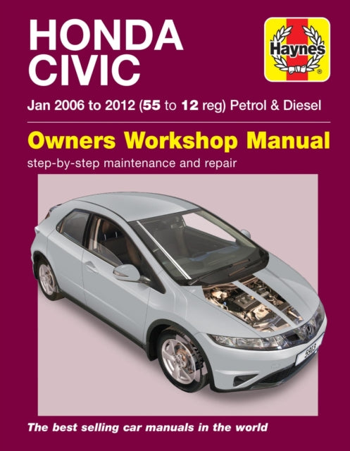 Book cover of: Honda Civic (Jan '06-'12) 55 To 12. By: Haynes