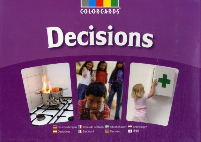 Book cover of: Decisions: Colorcards. By: Speechmark