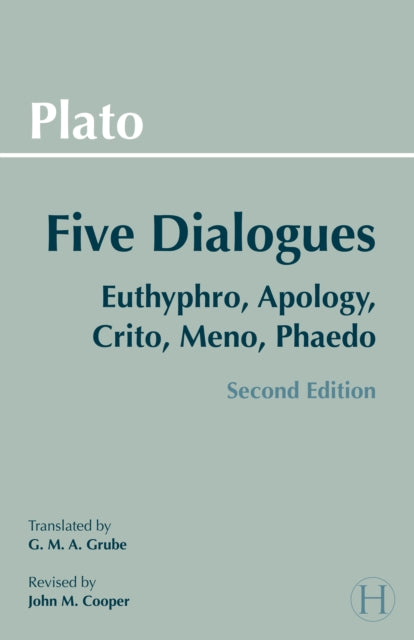 Book cover of: Plato: Five Dialogues. By: Πλάτων