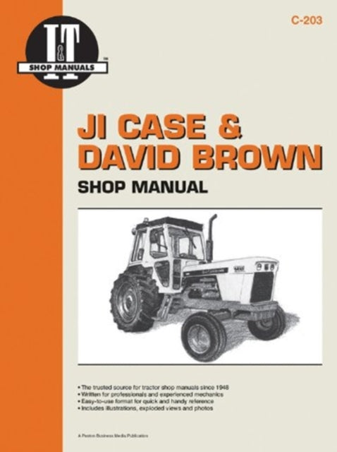 Book cover of: JI Case & David Brown Gasoline & Diesel Model 770-4600 Tractor Service Repair Manual