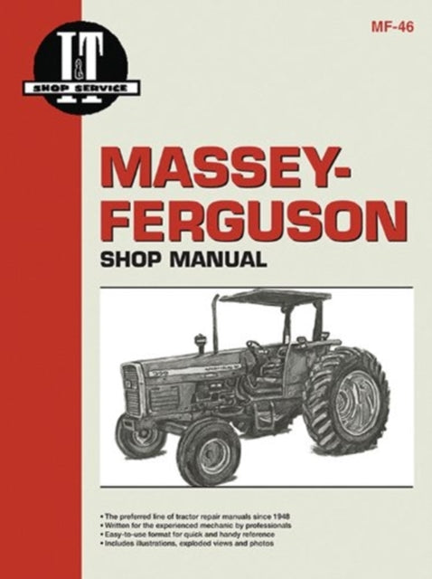 Book cover of: Massey-Ferguson MF340-MF399 Diesel Tractor Service Repair Manual