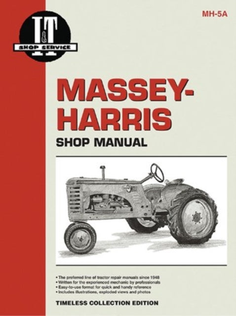 Book cover of: Massey Harris 21 Colt, 23 Mustang, 33-555 Tractor Service Repair Manual