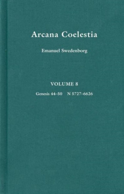 Book cover of: Arcana Coelestia 8. By: Emanuel Swedenborg