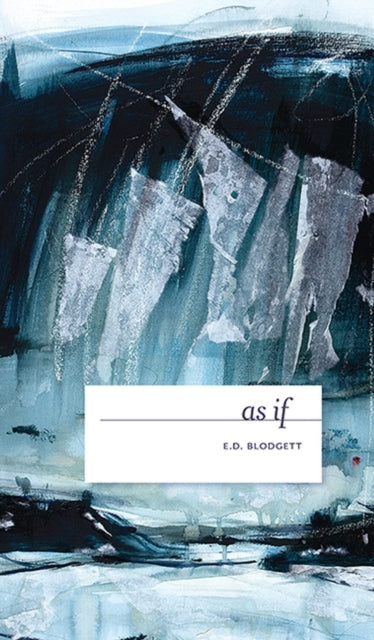 Book cover of: as if. By: E. D. Blodgett