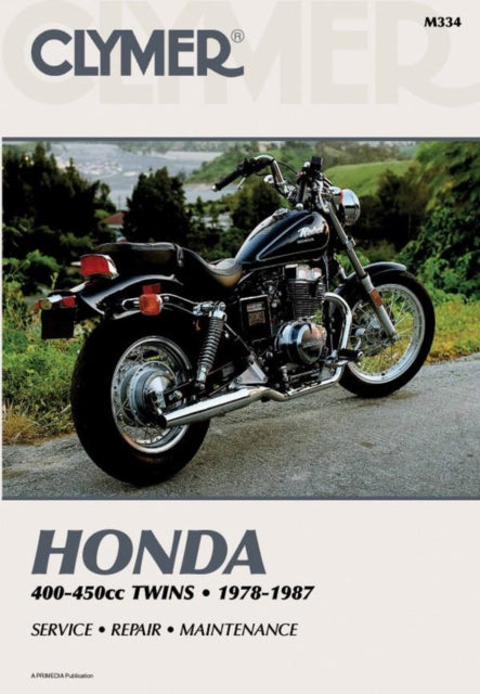 Book cover of: Honda CB/CM400-450 & CMX450 Motorcycle (1978-1987) Service Repair Manual