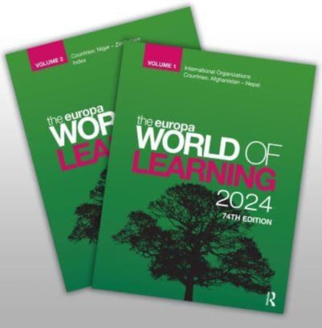 Book cover of: Europa World of Learning 2024. By: Europa Publications