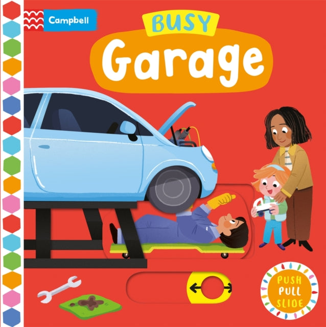 Book cover of: Busy Garage. By: Leesh Li