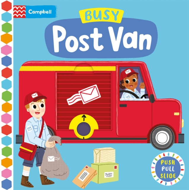 Book cover of: Busy Post Van. By: Campbell Books