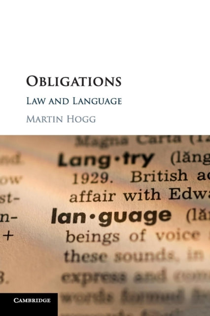 Book cover of: Obligations. By: Martin Hogg