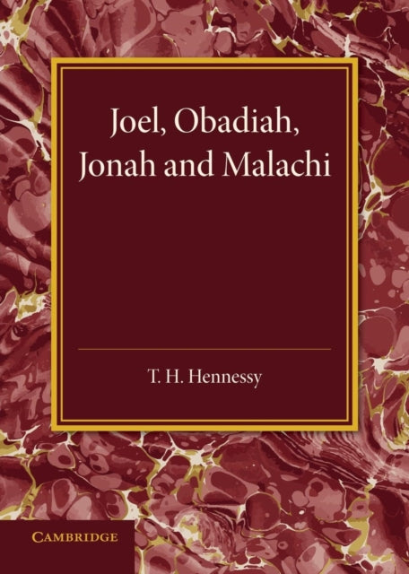 Book cover of: Joel, Obadiah, Jonah and Malachi