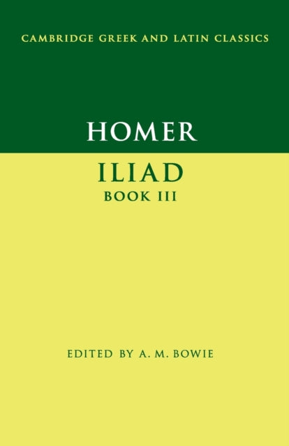 Book cover of: Homer: Iliad Book III. By: Όμηρος