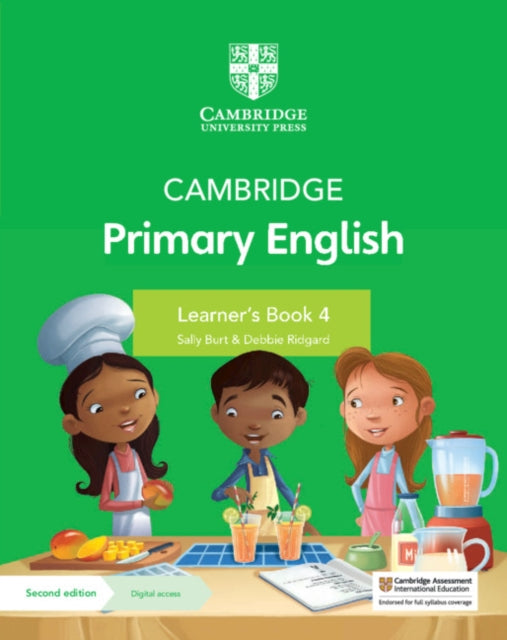 Book cover of: Cambridge Primary English Learner's Book 4 with Digital Access (1 Year). By: Sally Burt