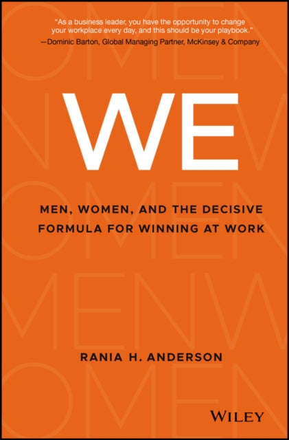 Book cover of: WE. By: Rania H. Anderson