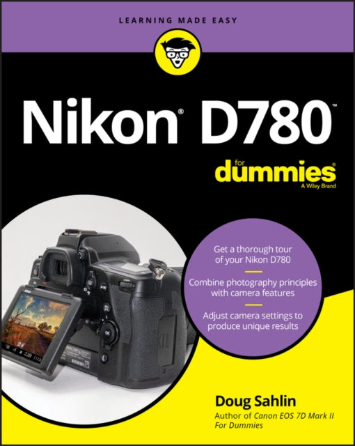 Book cover of: Nikon D780 For Dummies. By: Doug Sahlin
