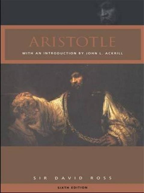 Book cover of: Aristotle. By: Sir W. David Ross