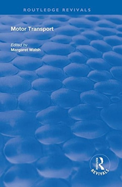 Book cover of: Motor Transport. By: Margaret Walsh