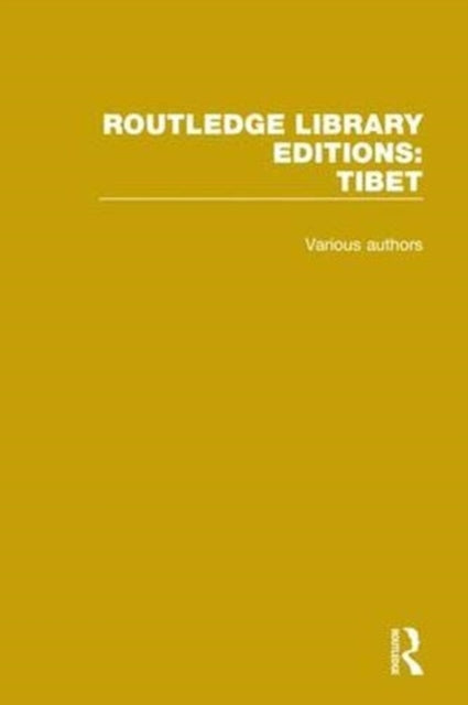 Book cover of: Routledge Library Editions: Tibet