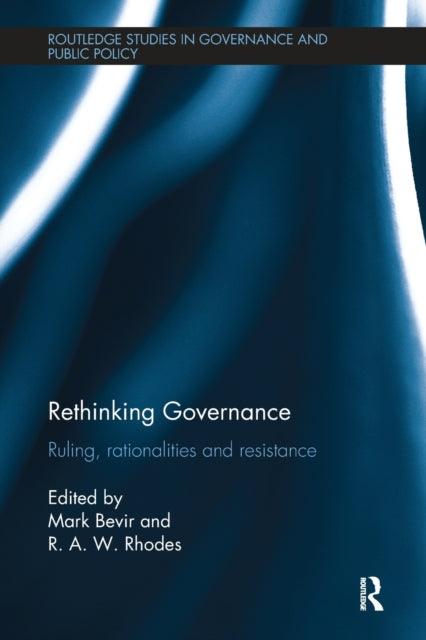 Book cover of: Rethinking Governance. By: Mark Bevir