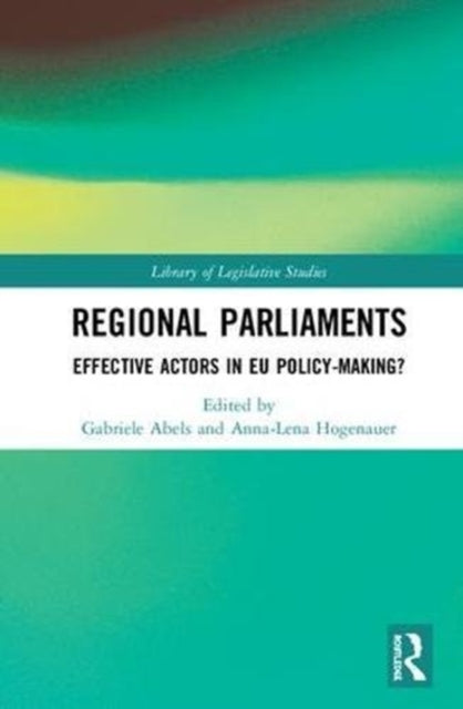 Book cover of: Regional Parliaments. By: Gabriele Abels