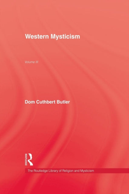 Book cover of: Western Mysticism. By: Butler