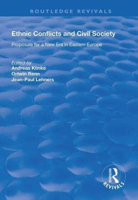 Book cover of: Ethnic Conflicts and Civil Society. By: Andreas Klinke