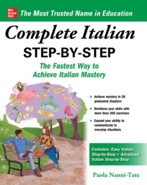 Book cover of: Complete Italian Step-by-Step. By: Paola Nanni-Tate