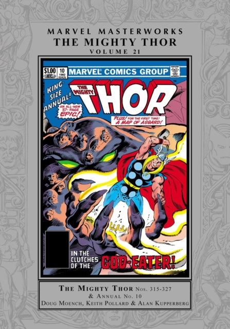 Book cover of: Marvel Masterworks: The Mighty Thor Vol. 21. By: Marvel Comics