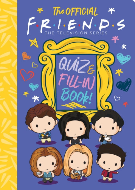 Book cover of: Official Friends Quiz and Fill-In Book!. By: Sam Levitz