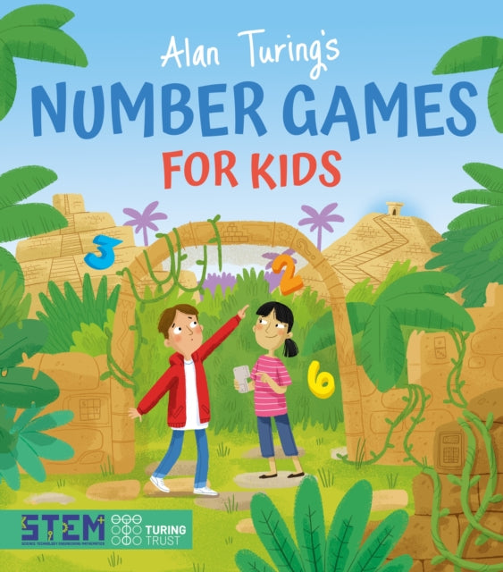 Book cover of: Alan Turing's Number Games for Kids. By: Gemma Barder