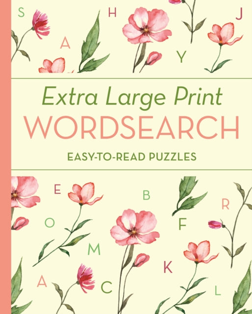 Book cover of: Extra Large Print Wordsearch