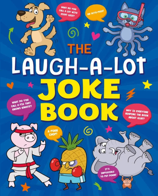 Book cover of: Laugh-a-Lot Joke Book. By: Kay Barnham