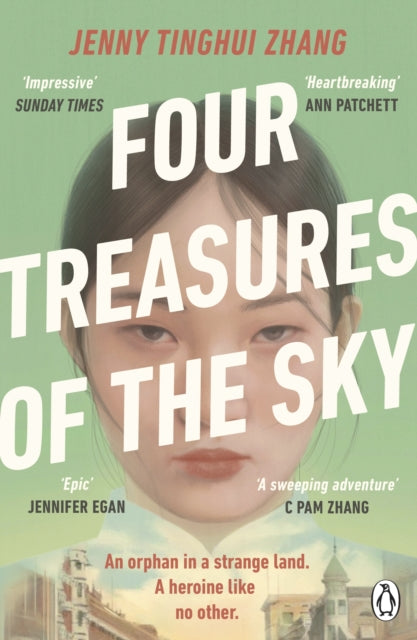 Book cover of: Four Treasures of the Sky. By: Jenny Tinghui Zhang