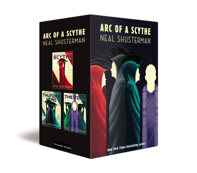 Book cover of: Arc of a Scythe Boxed Set. By: Neal Shusterman
