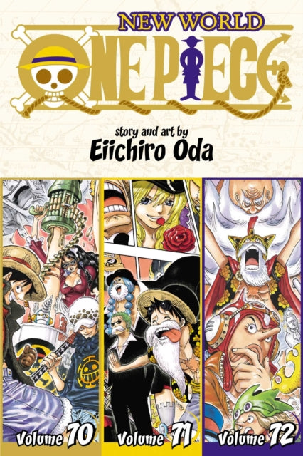 Book cover of: One Piece (Omnibus Edition), Vol. 24. By: 尾田栄一郎